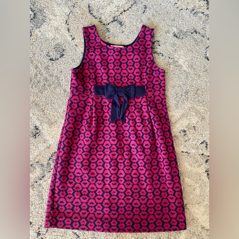 Lilly Pulitzer Pink and Navy Kids Dress